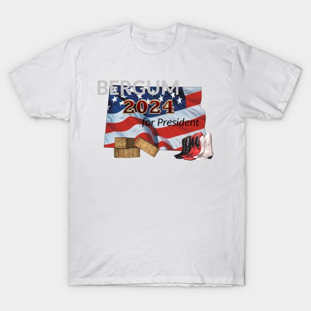 Burgum for President 2024 T-Shirt by teepossible